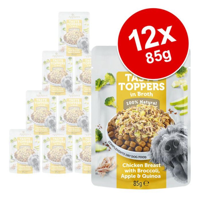 Applaws Taste Toppers in Broth 12 x 85g