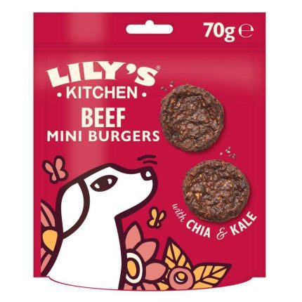 Lily's Kitchen The Best Ever Beef Mini Burgers