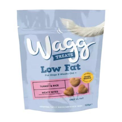 Wagg Low Fat Meaty Bites with Turkey and Rice