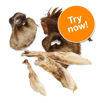 Wolf of Wilderness Dried Ears Dog Chews Trial Pack