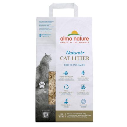 Almo Nature Natural Grain Texture Cat Litter