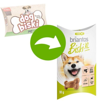 Briantos Biski XL with Beef and Chicken