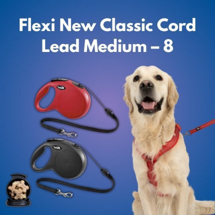 flexi New Classic Cord Lead Medium - 8m