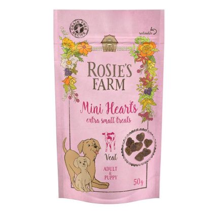 Rosie's Farm Puppy and Adult Mini Hearts - Veal