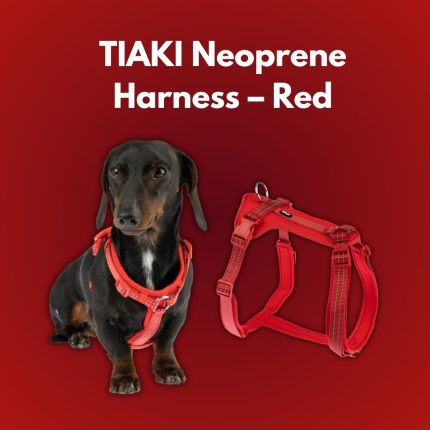 TIAKI Neoprene Harness – Red