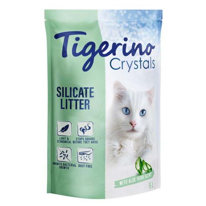 Tigerino Crystals Cat Litter Aloe Vera Scent