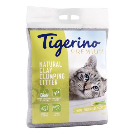 Tigerino Premium Cat Litter Lemongrass Scent