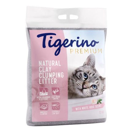 Tigerino Premium Cat Litter White Rose Scent