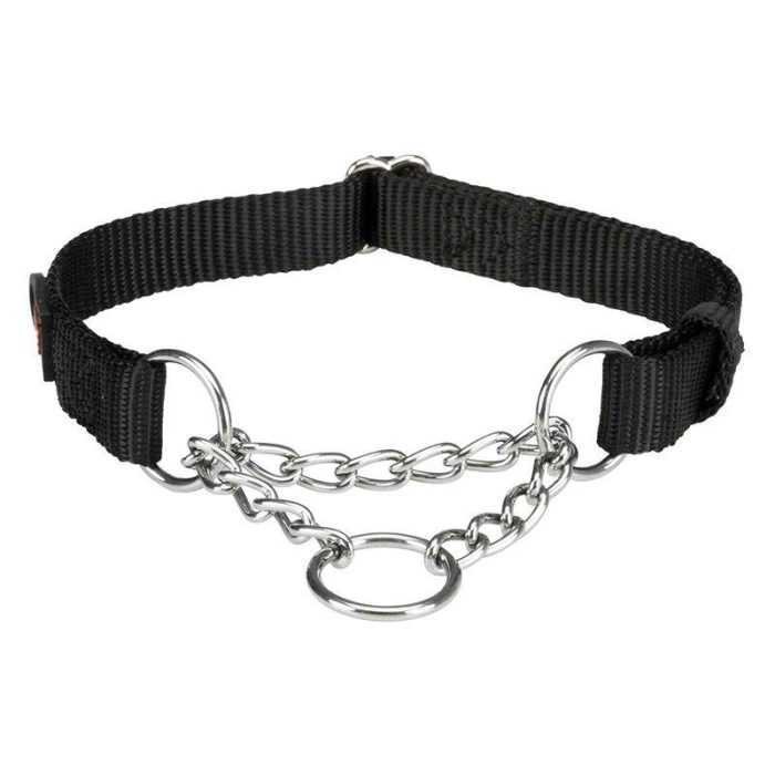 Trixie Premium Pull Stop Dog Collar - Black