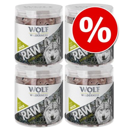 Wolf of Wilderness RAW Freeze-dried Snacks Saver Packs