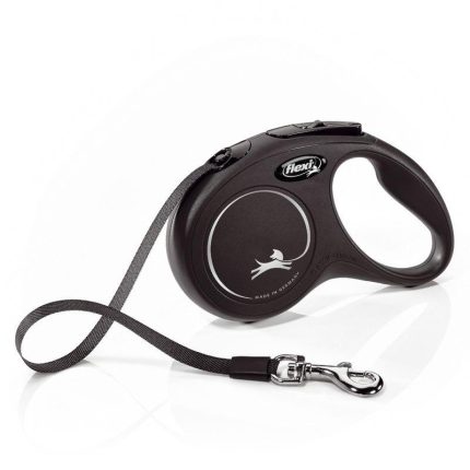 flexi New Classic Black Harness Lead Small - 5m
