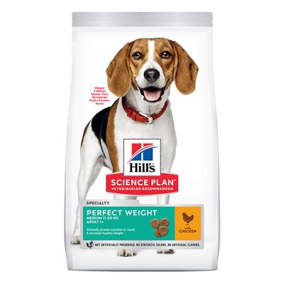 Hill's Science Plan Adult 1-6 Perfect Weight Medium with Chicken
