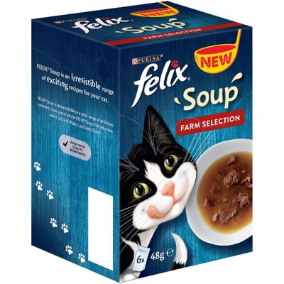 Felix Soup cat food