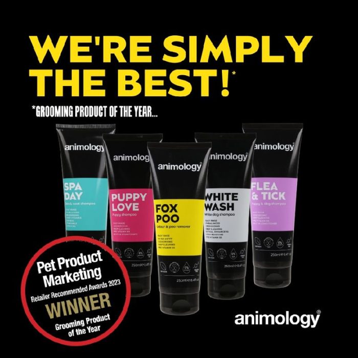 Puppy shampoo front view